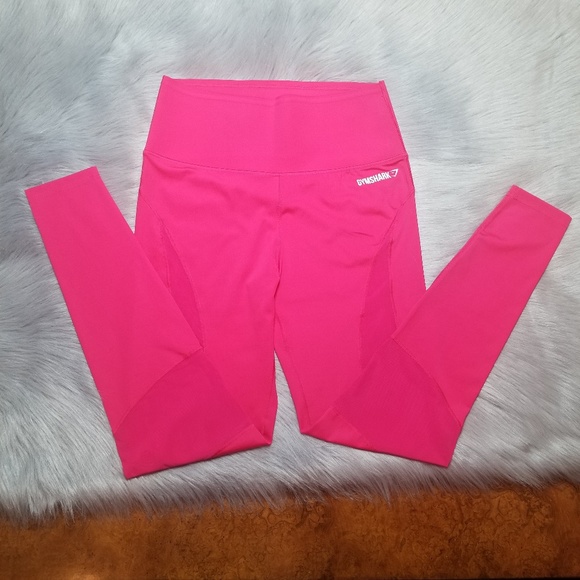 Gymshark Fusion Leggings 1.0 • Cranberry • SZ L - Picture 2 of 8